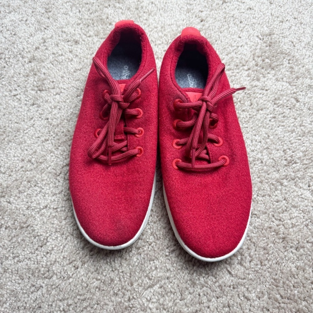 Red Women’s Allbirds Wool Runners